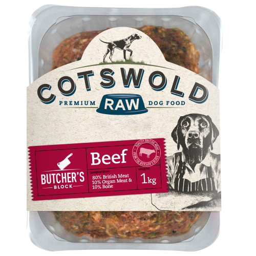 Cotswold Raw 80/10/10 Adult Working Beef Mince 1kg