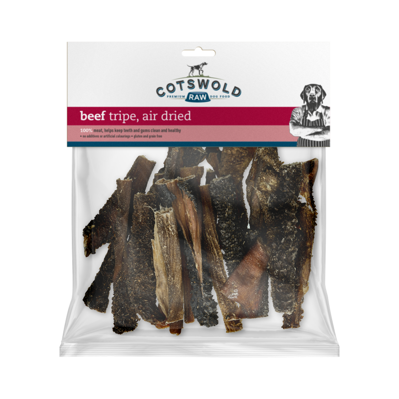 Cotswold Raw Natural Dried Treat Beef Tripe 250g