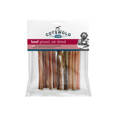 Cotswold Raw Natural Dried Treat Beef Pizzel x 9