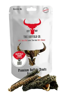 The BuffaloCo - Buffalo Tripe 100g