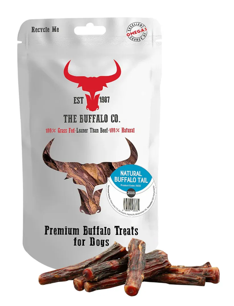 The BuffaloCo - Natural Buffalo Tail 200g