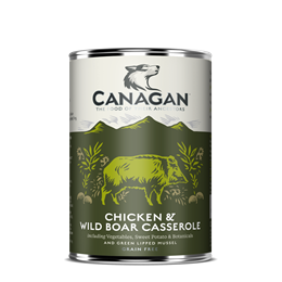 Canagan Wet Food - Chicken &amp; Wild Boar Casserole For Dogs 400g