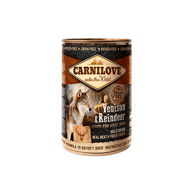 Carnilove Venison &amp; Reindeer Wet Food 400g