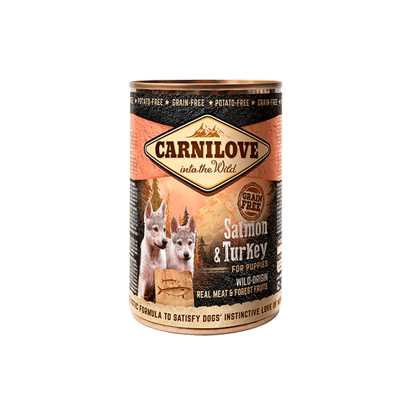 Carnilove Salmon &amp; Turkey Puppy Wet Food 400g