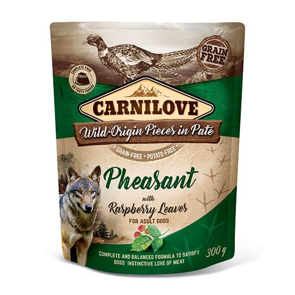 Carnilove Pheasant with Raspberry Leaves (Pate) 300g