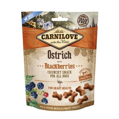 Carnilove Crunchy Treats Ostrich with Blackberries
