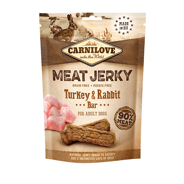 Carnilove Meat Jerky Turkey &amp; Rabbit Bar