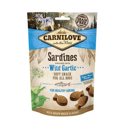 Carnilove Soft Treats Sardines with Wild Garlic