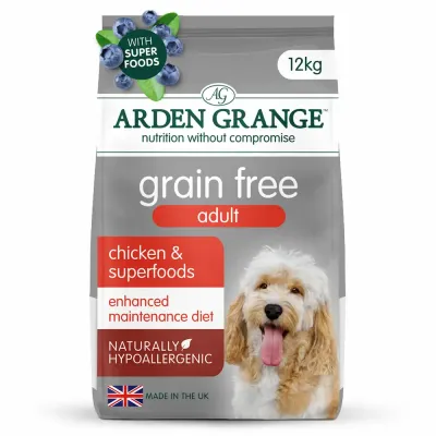 Arden Grange GF Adult Chicken &amp; Superfoods 12kg