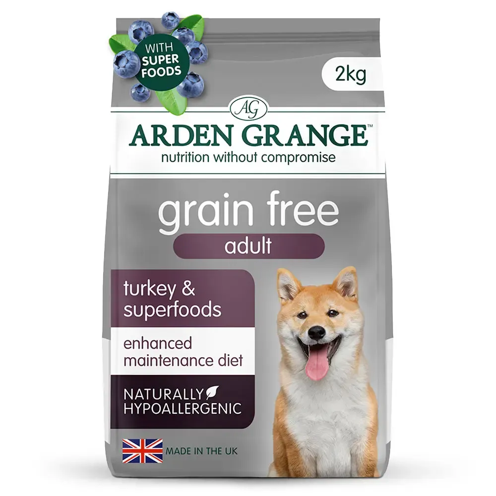 Arden Grange GF Adult Turkey &amp; Superfood 2kg