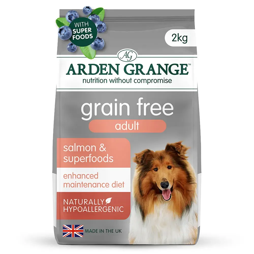 Arden Grange GF Adult Salmon &amp; Superfood 2kg