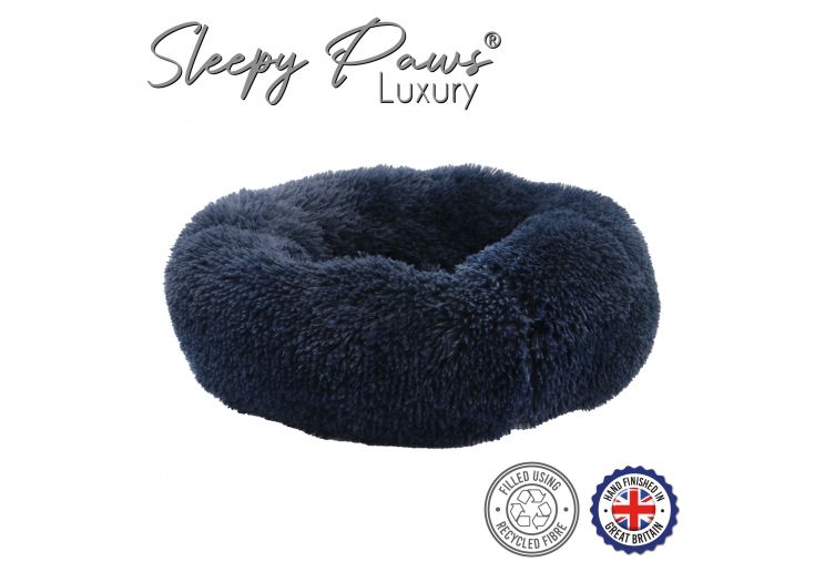 Ancol Super Soft Plush Donut Navy 70cm