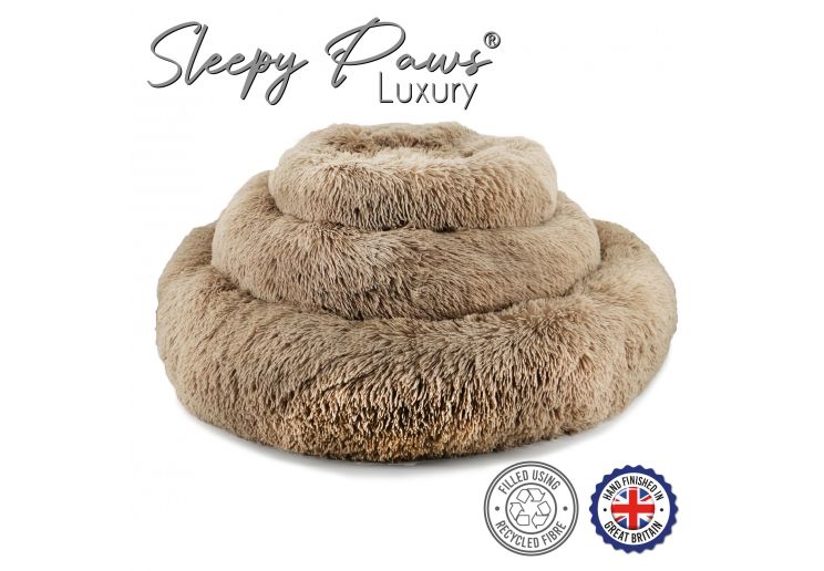 Ancol Super Soft Plush Donut Oatmeal 70cm