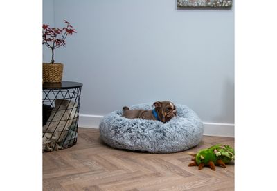 Ancol Super Soft Plush Donut Slate Grey 70cm