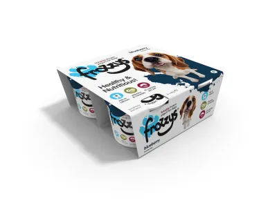 Frozzys Blueberry Frozen Yogurt 4x85g