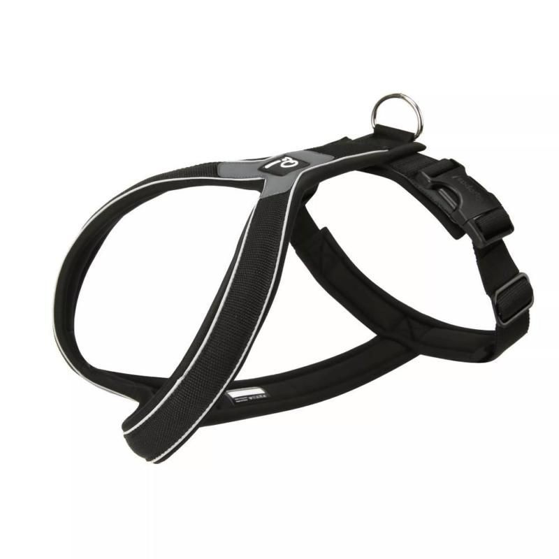 Quapas! Easy Slip on Harness Black XL