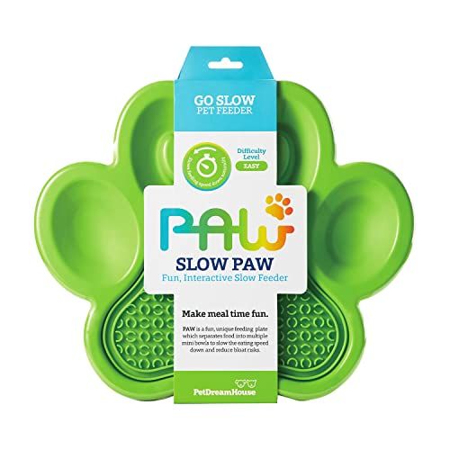 PAW 2-in-1 Slow Feeder &amp; Lick Pad Green