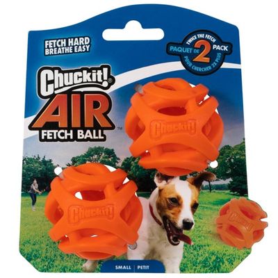 Chuckit! Air Fetch Ball Small 2pk 4.8cm Chuckit! Air Fetch Ball Small 2pk 4.8cm
