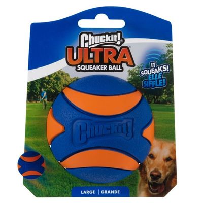 Chuckit! Ultra Squeaker Ball Large 7.3cm
