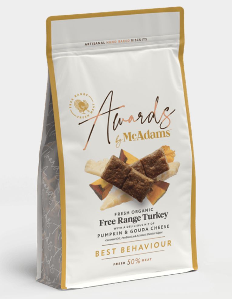 McAdams Awards Best Behaviour Free Range Turkey, Pumpkin &amp; Gouda Cheese