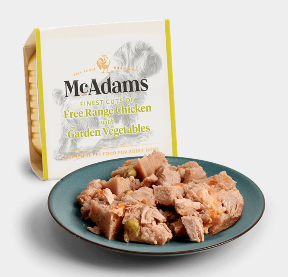 McAdams Free Range Chicken with Garden Veg 150g