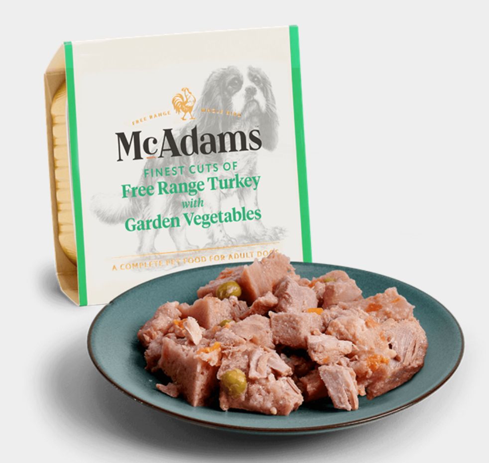 McAdams Free Range Turkey with Garden Veg 150g