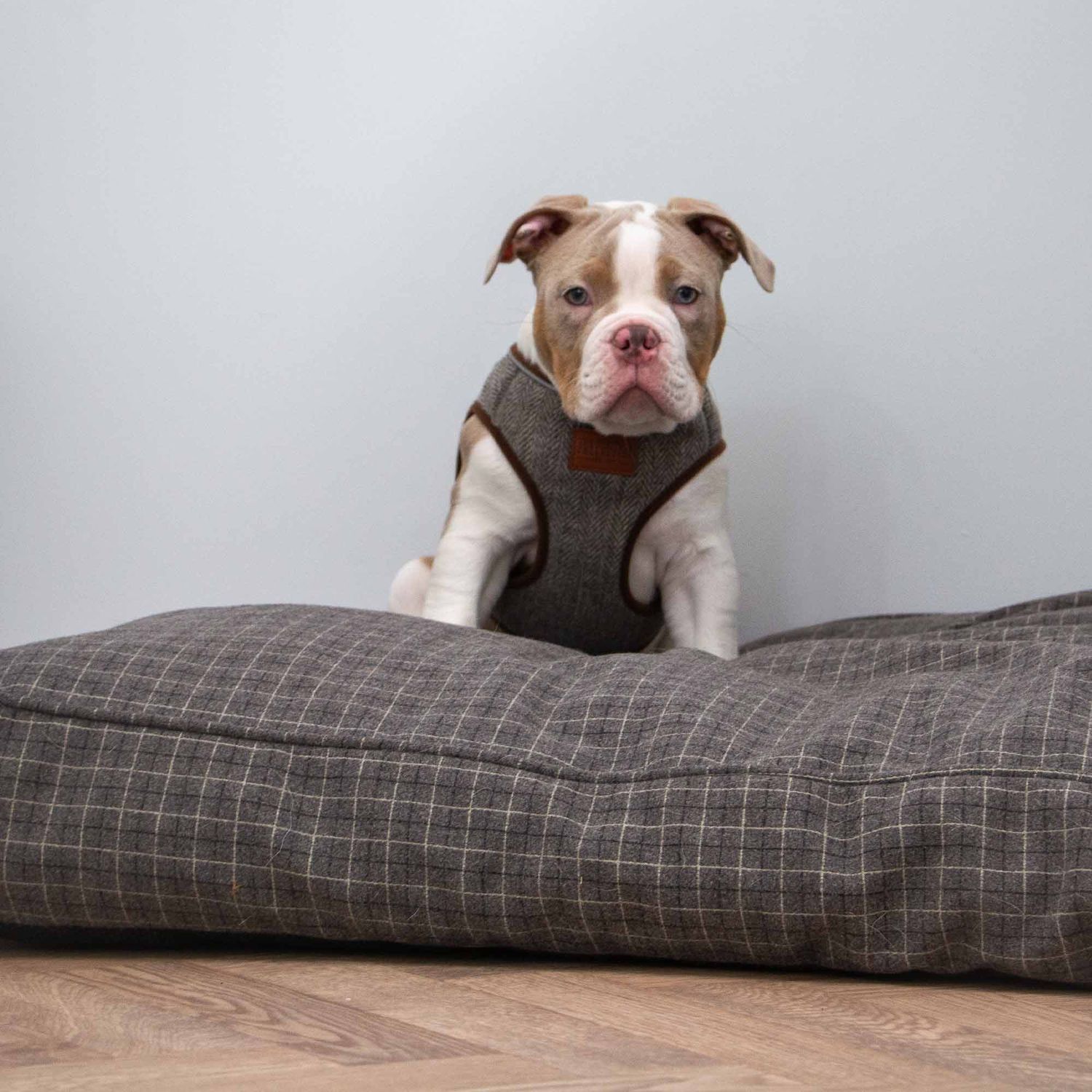 Ancol Grey Check Mattress 100 x 70cm