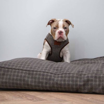 Ancol Grey Check Mattress 100 x 70cm