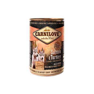 Carnilove Salmon &amp; Turkey Puppy Wet Food 400g