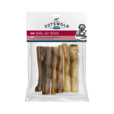 Cotswold Raw Natural Dried Treat Ox Tails 250g