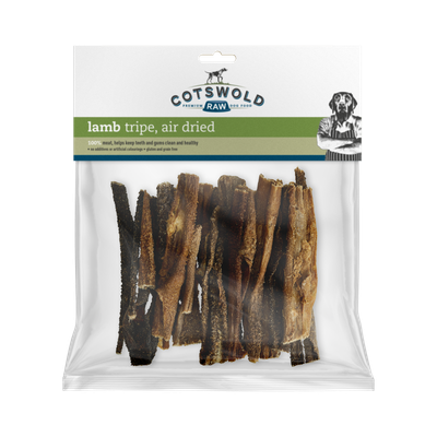 Cotswold Raw Natural Dried Treat Lamb Tripe 200g