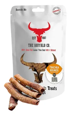 The BuffaloCo - Buffalo Trachea Round 100g