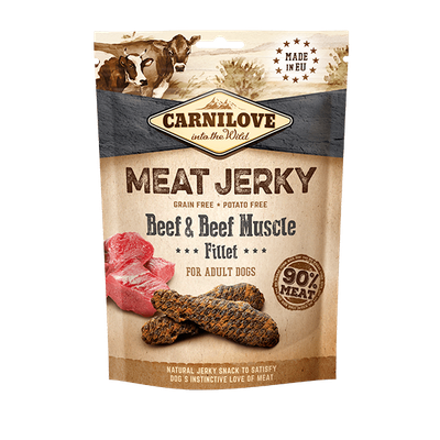 Carnilove Meat Jerky Beef &amp; Beef Muscle Fillet