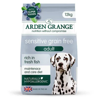 Arden Grange GF Sensitive Ocean White Fish &amp; Potato 2kg
