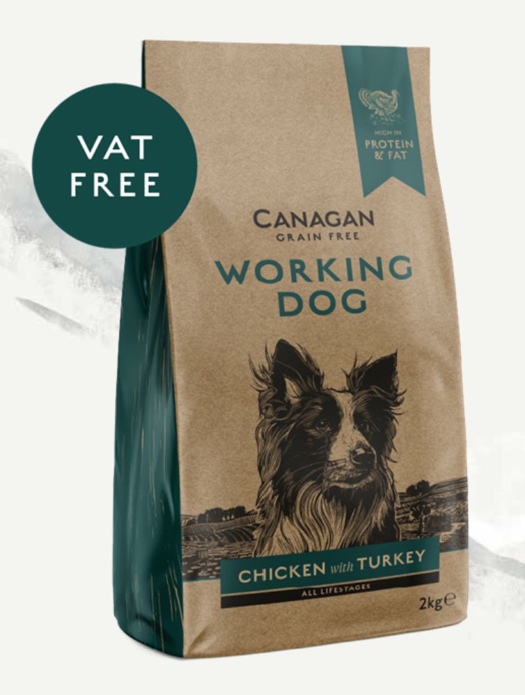 Canagan Working Dog - Chicken &amp; Turkey 2kg