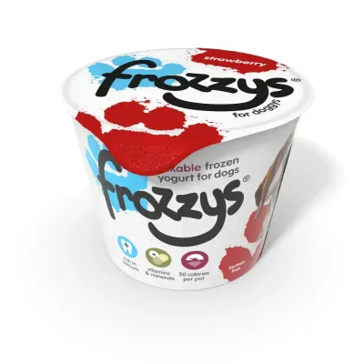 Frozzys Strawberry Frozen Yogurt 85g