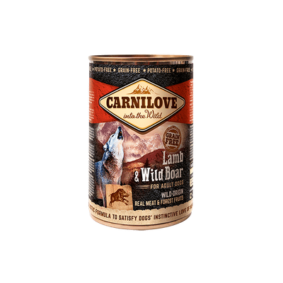 Carnilove Lamb &amp; Wild Boar Wet Food 400g