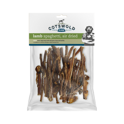 Cotswold Raw Natural Dried Treat Lamb Spaghetti 150g