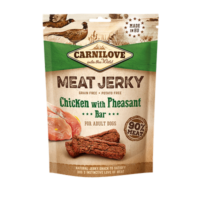 Carnilove Meat Jerky Chicken with Pheasant Bar