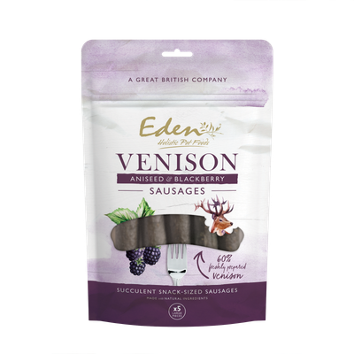 Eden Sausages Venison, Aniseed &amp; Blackberry