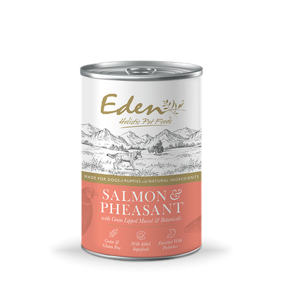 Eden Gourmet Salmon &amp; Pheasant 400g
