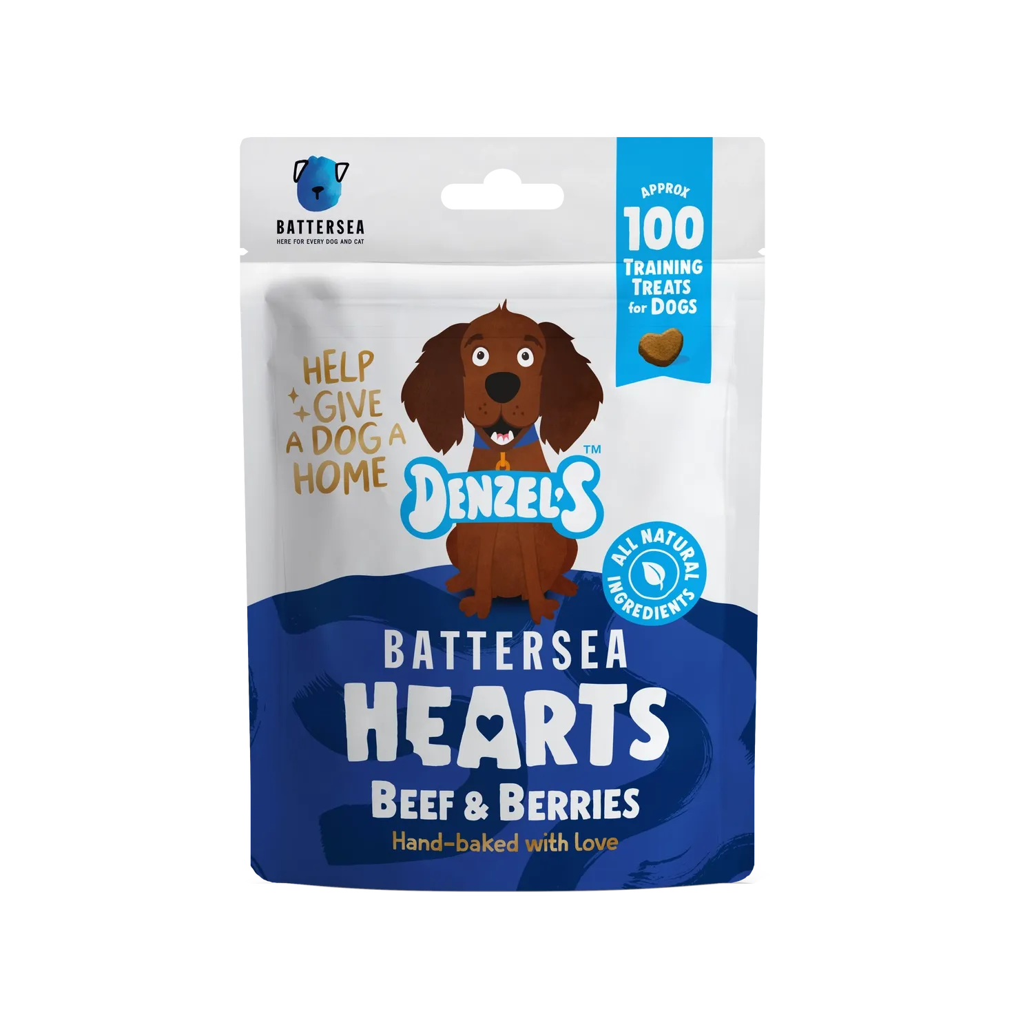Denzel's Battersea Hearts Beef &amp; Berries