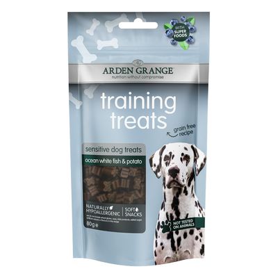Arden Grange Training Treats Sensitive Ocean White Fish 80g