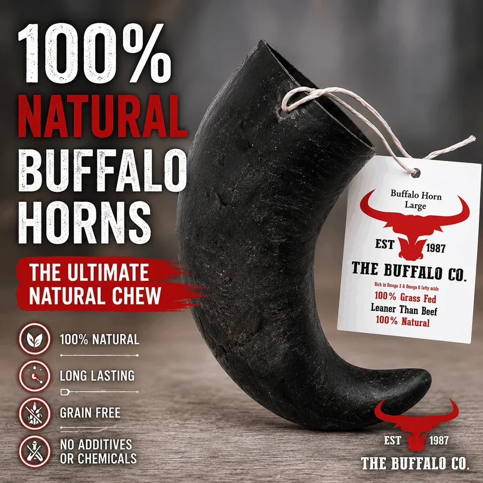 The BuffaloCo - Buffalo Horn Large