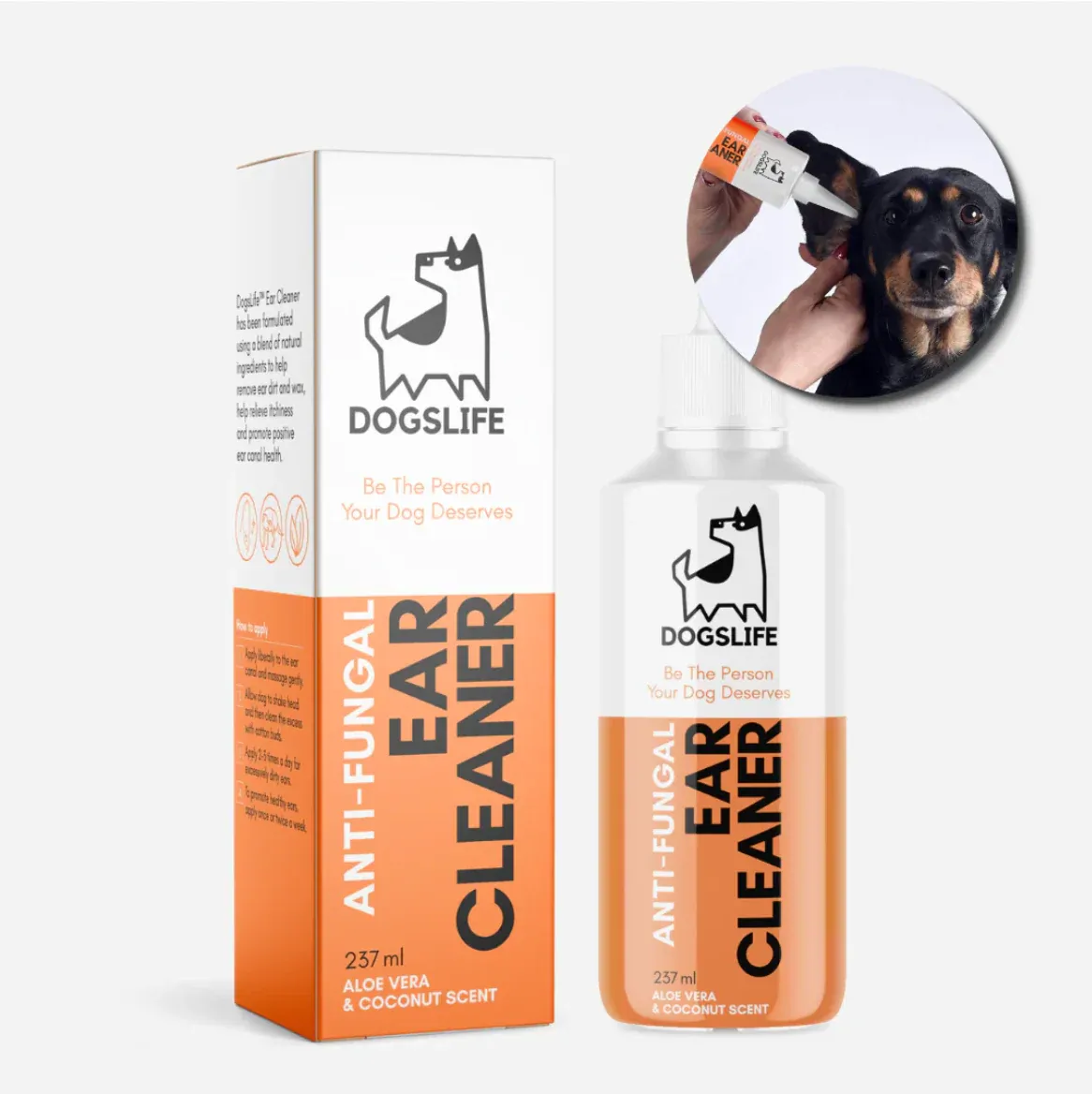 Our Dogslife Anti-fungal Ear Cleaner