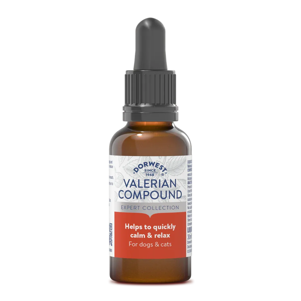 Dorwest Valerian Compound for Dogs &amp; Cats - 30ml