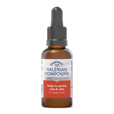 Dorwest Valerian Compound for Dogs &amp; Cats - 30ml