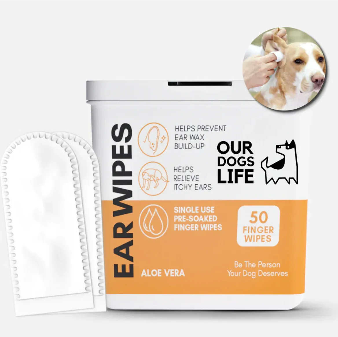 Our Dogslife Ear Wipes