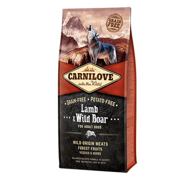 Carnilove Lamb &amp; Wild Boar 12kg
