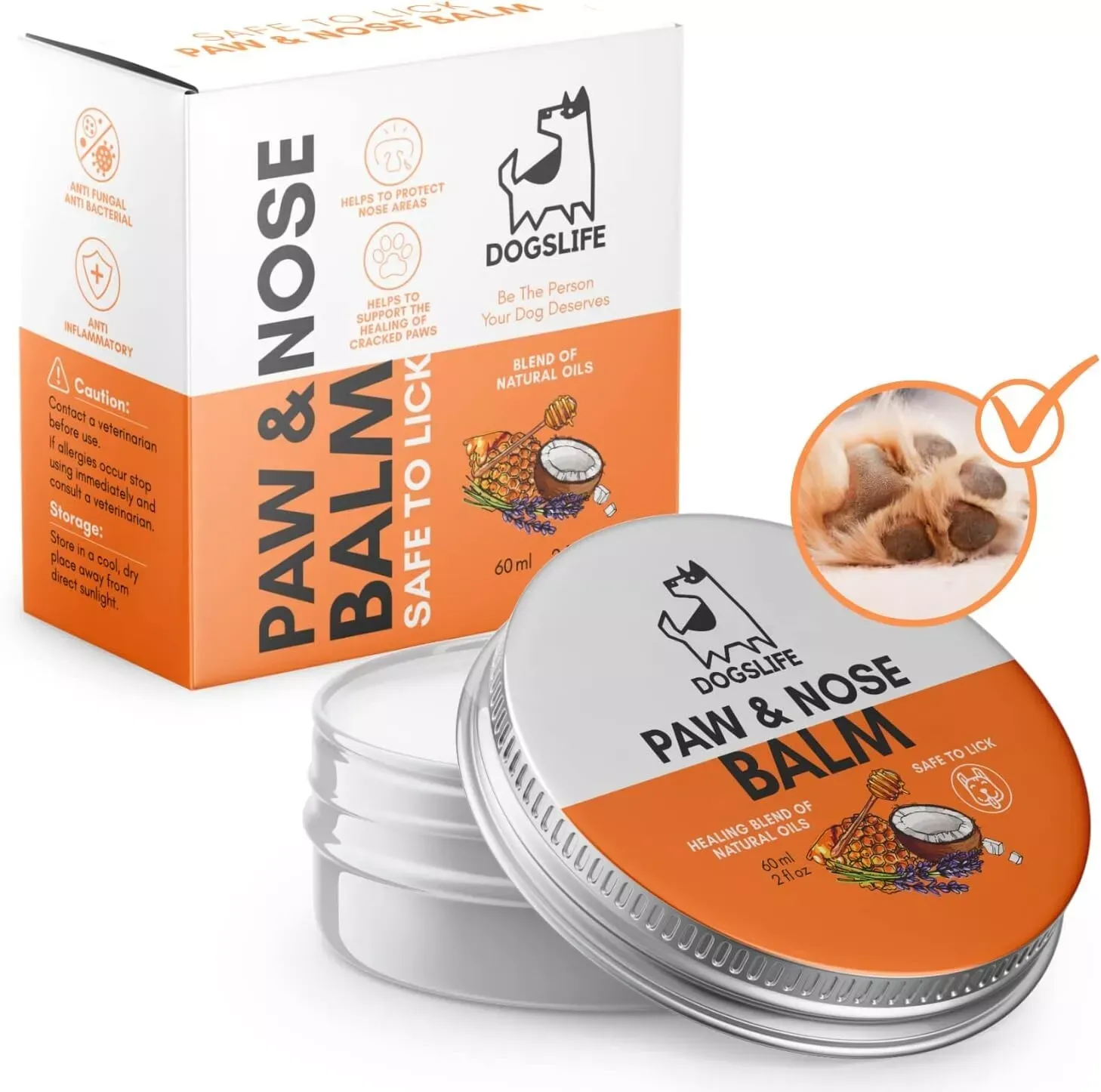 Our Dogslife Paw &amp; Nose Balm